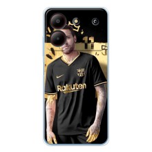 Силиконовый Чехол ZTE Blade A54 – Gold Neymar