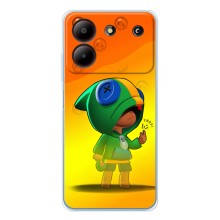 Чехол для ZTE Blade A54 Бравл Старс (VPrint) (Мальчик Леон)