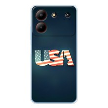 Чохол Прапор USA для ZTE Blade A54 (USA)