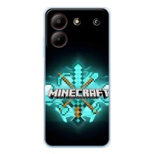 Чохол майнкрафт для ZTE Blade A54 (MineCraft 2)