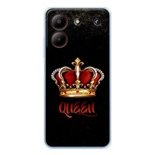 Чехол с Короной ЗТЕ Блейд А54 - (AlphaPrint) (Корона короля)
