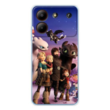 Чехол дракон Беззубик для ZTE Blade A54 – Герои дракона