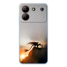 Чехол дракон Беззубик для ZTE Blade A54 – Мультиик Беззубик