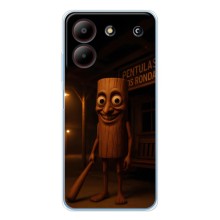 Чехол с мемом Тралалело тралала на ZTE Blade A54 (Тунг тунг тунг сахур)