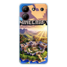 Чохол з картинками Майнкрафт для ZTE Блейд А54 – Minecraft
