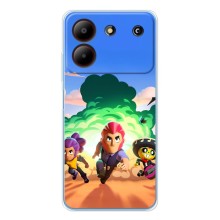 Силіконовый Чохол на ZTE Blade A54 з картинкою Brawl Stars (Бравел Старс)