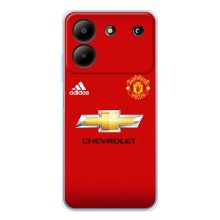 Силиконовые Чехлы принт Футбол на ZTE Blade A54 (Man United)