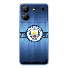 Силиконовые Чехлы принт Футбол на ZTE Blade A54 (ManCity)