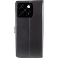 Кожаный чехол-книжка GETMAN Gallant (PU) для ZTE Blade A55 4G – Черный