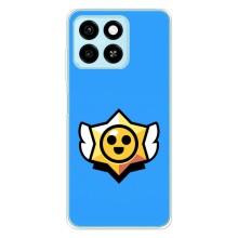 Бампер (ТПУ) с принтом Brawl Stars на ЗТЕ Блейд А55 – Значок