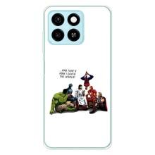Чохли для ZTE Blade A55 (Для Християн) – Ісус супергерой