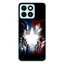 Чехлы с героями Марвел ZTE Blade A55 (VPrint)
