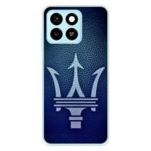 Чехлы с тематикой "Крутые машины" на ZTE Blade A55 – Лого Maserati
