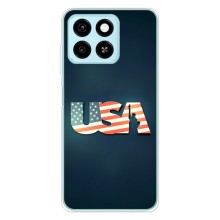 Чехол Флаг USA для ZTE Blade A55 – USA