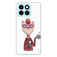 Чохол на тематику: Коти для ZTE Blade A55 – Кіт аристократ