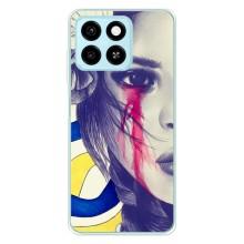 Чехол на ZTE Blade A55 Украинский дизайн – Слезы Украины
