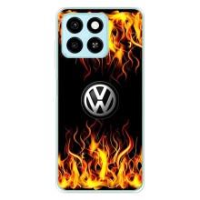 Чехол "Фольксваген" для ZTE Blade A55 – Огненный Лого