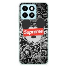 Чохол з Брендами одягу на ЗТЕ Блейд А55 – Supreme Маус