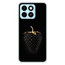 Чехол с изображением  вкусной еды для ZTE Blade A55 – Чёрная клубника