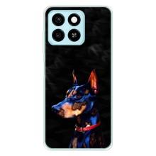 Бампер для ZTE Blade A55 с картинкой "Песики" (Собака Мопс)