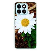 Чохол з ромашками на ZTE Blade A55 – Біла ромашка