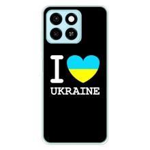 Чехол с Украинской символикой на ЗТЕ Блейд А55 – I Love Ukraine