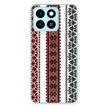 Силиконовый Чехол на ZTE Blade A55 с картинкой Вышиванки – Вышиваночки