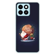 Чехол Санта Клаус для ZTE Blade A55 – Подарки от Санты