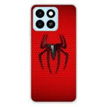 Чехол Супергерой Человека Паука на ZTE Blade A55 – Паук марвел