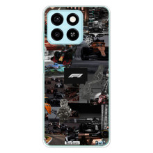 Чехол Формула1 на ZTE Blade A55 – Коллаж Ф1