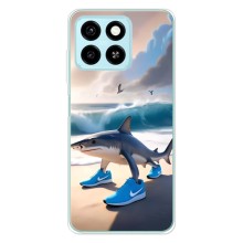 Чехол с мемом Тралалело тралала на ZTE Blade A55