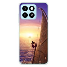 Чохол з мультфільмом Ваяна ZTE Blade A55 (Ваяна в морі)