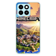 Чохол з картинками Майнкрафт для Блейд А55 – Minecraft