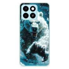 Чохол з картинкою 'Хижаки' для ZTE Blade A55 – Ведмідь
