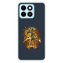 Naruto Anime Чехлы для Блейд А55 (AlphaPrint) – золотой Наруто