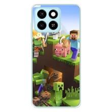 Чехлы для ZTE Blade A55 (Персонажи Майн Крафт) – Майн-крафт