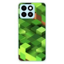 Чехлы для ZTE Blade A55 (Персонажи Майн Крафт) – Текстура