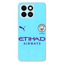 Силиконовые Чехлы принт Футбол на ZTE Blade A55 – Man City