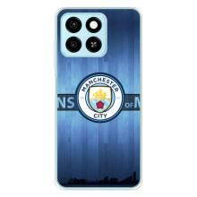 Силиконовые Чехлы принт Футбол на ZTE Blade A55 – ManCity