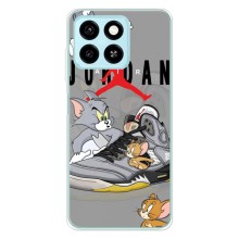 Силиконовый Чехол Nike Air Jordan на ЗТЕ Блейд А55 – Air Jordan