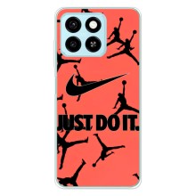 Силиконовый Чехол Nike Air Jordan на ЗТЕ Блейд А55 – Just Do It