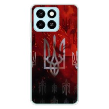 Украинские Чехлы для ZTE Blade A55 с картинкой УПА (AlphaPrint) (ГЕРБ УПА)