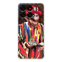 Брендновые Чехлы для ZTE Blade A56 - (PREMIUMPrint) (Mario LV)