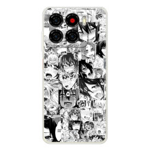 Чехлы Персонажи Аниме Наруто для ZTE Blade A56 (AlphaPrint) (Ahegao manga)