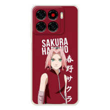 Чехлы Персонажи Аниме Наруто для ZTE Blade A56 (AlphaPrint) (Аниме Сакура)