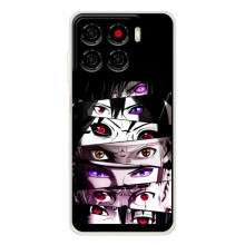 Чехлы Персонажи Аниме Наруто для ZTE Blade A56 (AlphaPrint) (Глаза Anime)