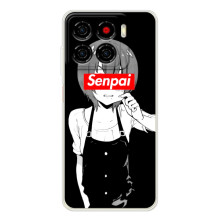 Чехлы Персонажи Аниме Наруто для ZTE Blade A56 (AlphaPrint) (Senpai)