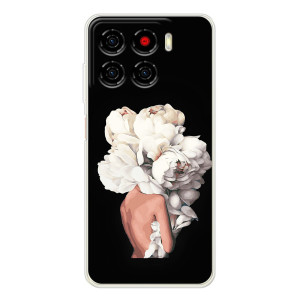 Чехлы (ART) Цветы на ZTE Blade A56 (VPrint)