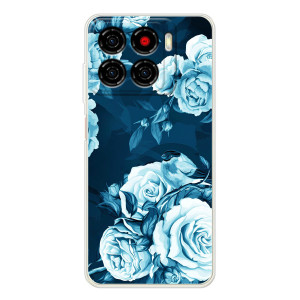 Чехлы (ART) Цветы на ZTE Blade A56 (VPrint)