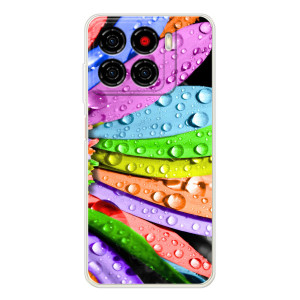 Чехлы (ART) Цветы на ZTE Blade A56 (VPrint)
